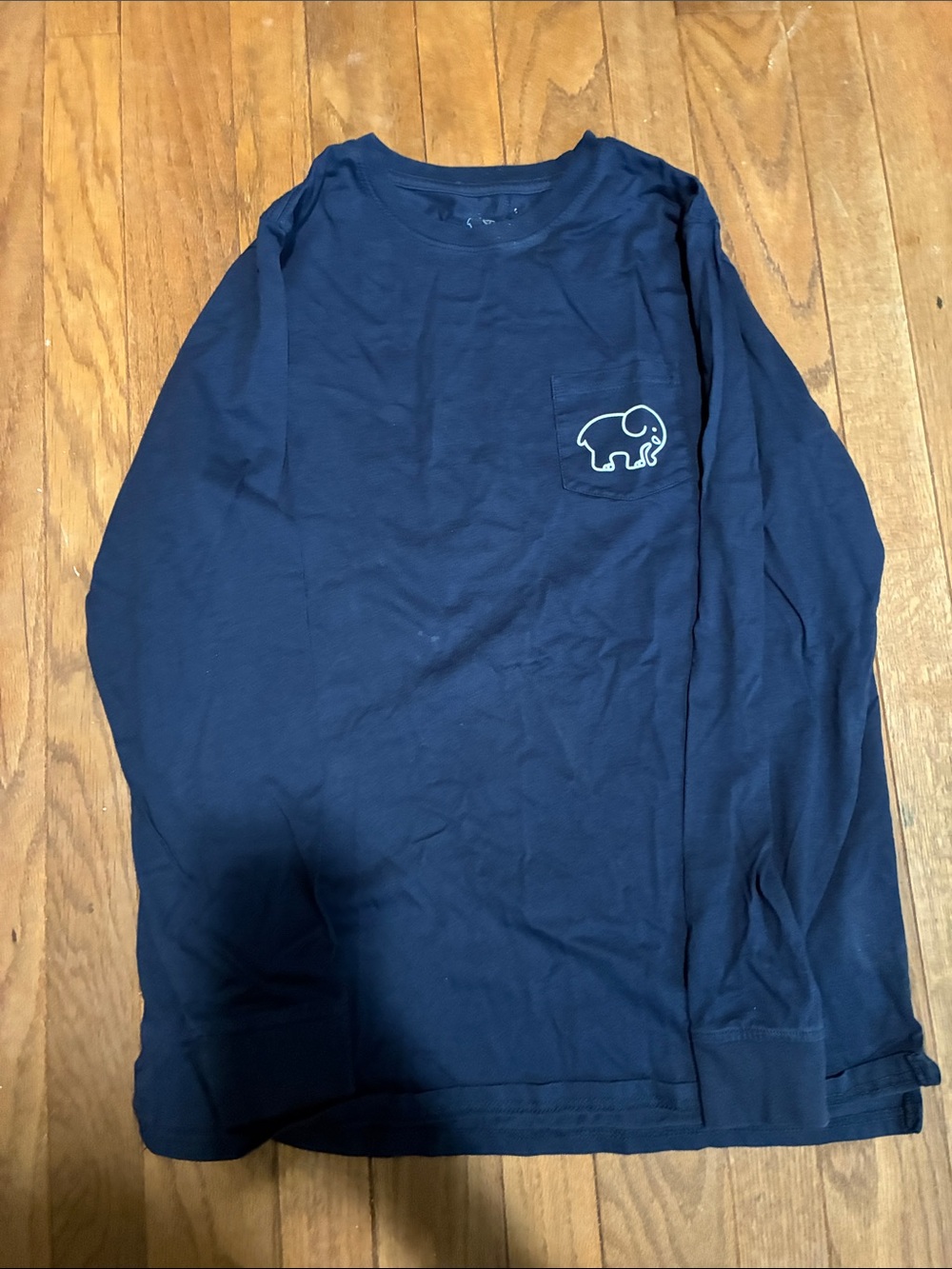 Navy Ivory Ella Long Sleeve Tee